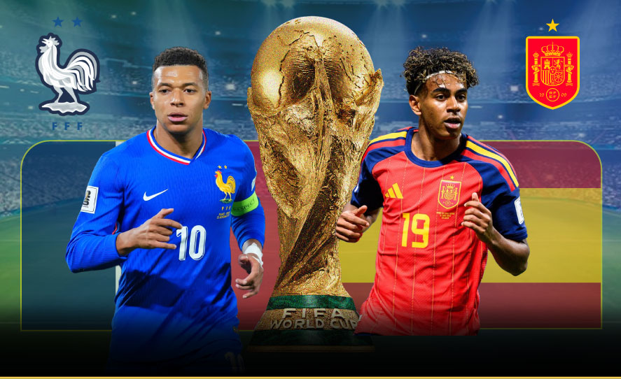 OK9 - Bán kết World Cup 2026: Phân tích tỷ lệ thắng Pháp vs Tây Ban Nha 8 OK9 - Bán kết World Cup 2026: Phân tích tỷ lệ thắng Pháp vs Tây Ban Nha