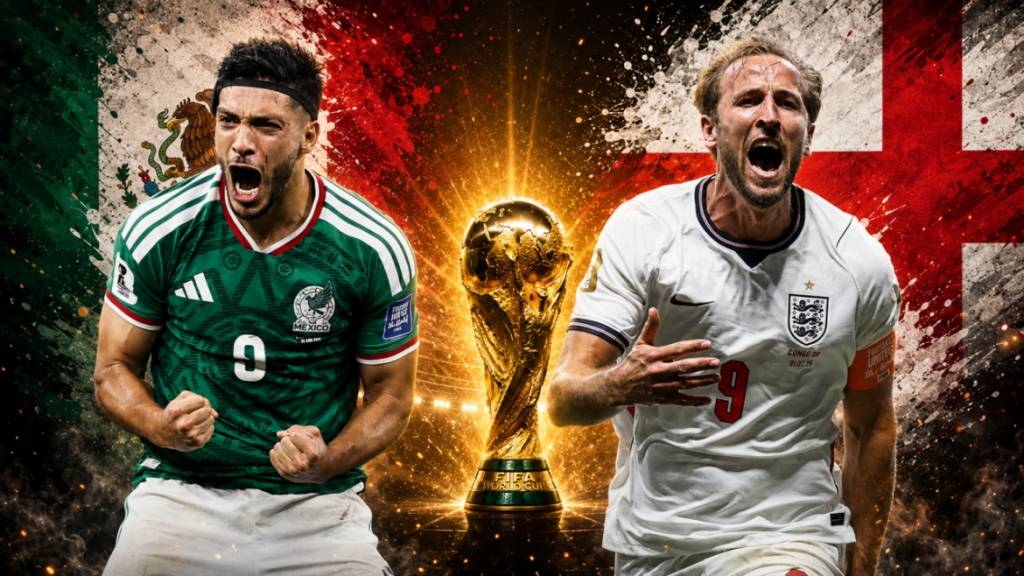 OK9 - Nhận định Mexico vs Anh: Tam Sư đối đầu thử thách tại World Cup 1 OK9 - Nhận định Mexico vs Anh: Tam Sư đối đầu thử thách tại World Cup